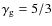 $\gamma_{\rm g}=5/3$