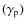 $(\gamma _{\rm p})$