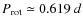 $P_{\rm rot}\simeq0.619~d$