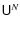 $\tens U^N$