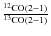 $\frac{^{12}\rm {CO}(2-1)}{^{13}\rm {CO}(2-1)}$