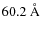 $60.2 {\mbox{\rm ~{\mbox{\rm {\AA}}}}}$