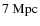 $7{\mbox{\rm ~Mpc}}$