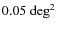 $0.05 {\mbox{\rm ~\mbox{${\rm {deg}}^2$ }}}$