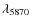 $\lambda_{5870}$