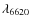 $\lambda_{6620}$