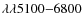 $\lambda\lambda5100{-}6800$