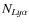 $N_{Ly {\sc \alpha}}$
