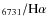 $_{6731}/{\rm H}{\alpha}$