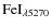 ${\rm FeI}_{\lambda5270}$