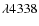$\lambda
4338$