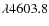 $\lambda{4603.8}$