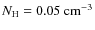 $N_{\rm H}=0.05~\mbox{cm}^{-3}$