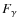 $F_{\gamma}$