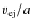 $v_{\rm ej}/a$