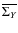 $\overline{\Sigma _Y}$