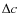 ${\Delta c}$