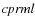 $\it {cprml}$