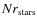 $Nr_{\rm stars}$