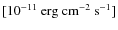 $[10^{-11}~\rm erg~cm^{-2}~s^{-1}]$