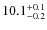 $\rm 10.1^{+0.1}_{-0.2}$