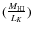 $({M_{\rm HI}\over L_K})$