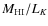 $M_{\rm HI}/L_K$