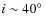 $i\sim40\hbox{$^\circ$ }$