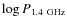 $\log P_{1.4~\rm GHz}$