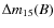 $\Delta m_{15}(B)$