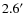 $2.6^{\prime}$