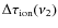$\Delta\tau_{\rm ion}(\nu_2)$