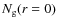 $N_{{\rm g}}(r=0)$