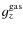 $g_{z}^{\rm gas}$
