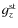 $g_{z}^{\rm st}$