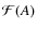 ${\cal F}(A)$