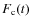 $F_{\rm c}(t)$