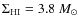 $\Sigma_{\rm HI}=3.8~M_\odot$