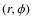 $(r,\phi)$