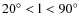 $20^\circ <\rm {l}<90^\circ $