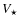 $V_{\rm\star}$