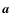 $\vec {a}$