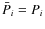 ${\bar P}_i=P_i$