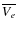 $\overline {V_e}$
