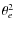$\theta_e^2$