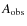 $A_{{\rm obs}}$