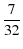 $\displaystyle {7\over 32}$