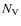$N_{\rm V}$