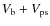 $V_{{\rm b}}+V_{{\rm ps}}$