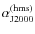 $\alpha_{\rm J2000} ^{\rm (hms)}$